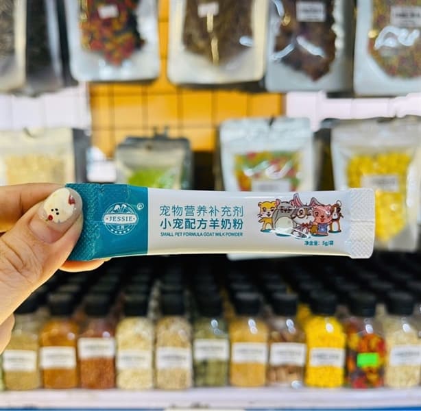 Thanh Sữa Dê 5g Thơm Ngon Cho Thú Cưng Nhỏ